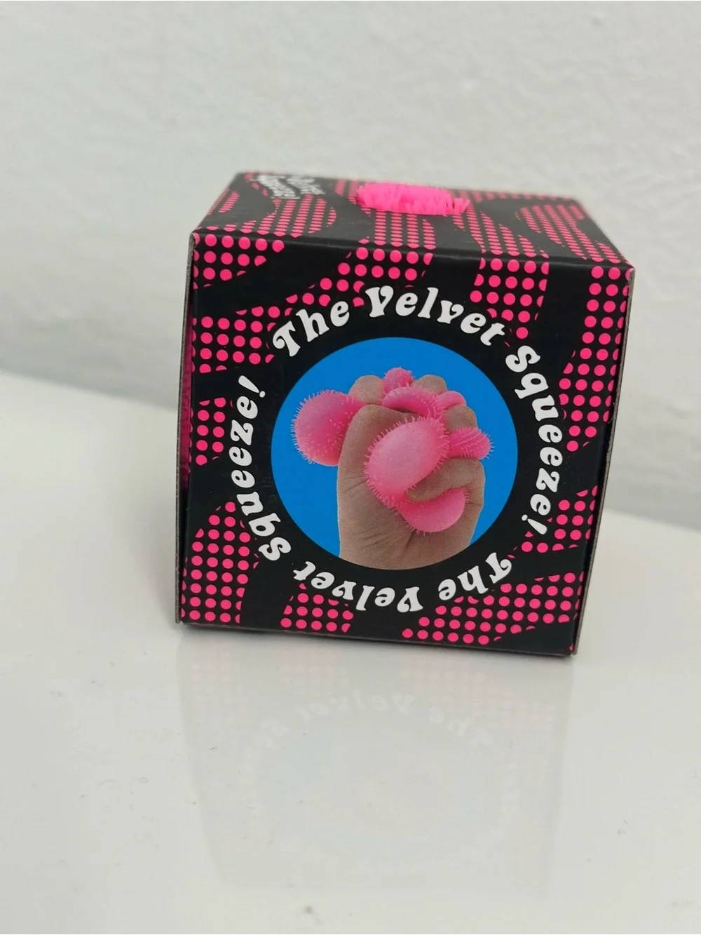 NeeDoh Fuzz Ball Wonder Waves - Bright Pink Sensory Toy